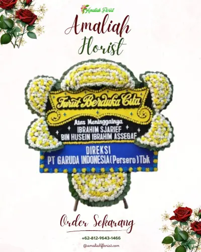 Papan Bunga Duka di Pakelan